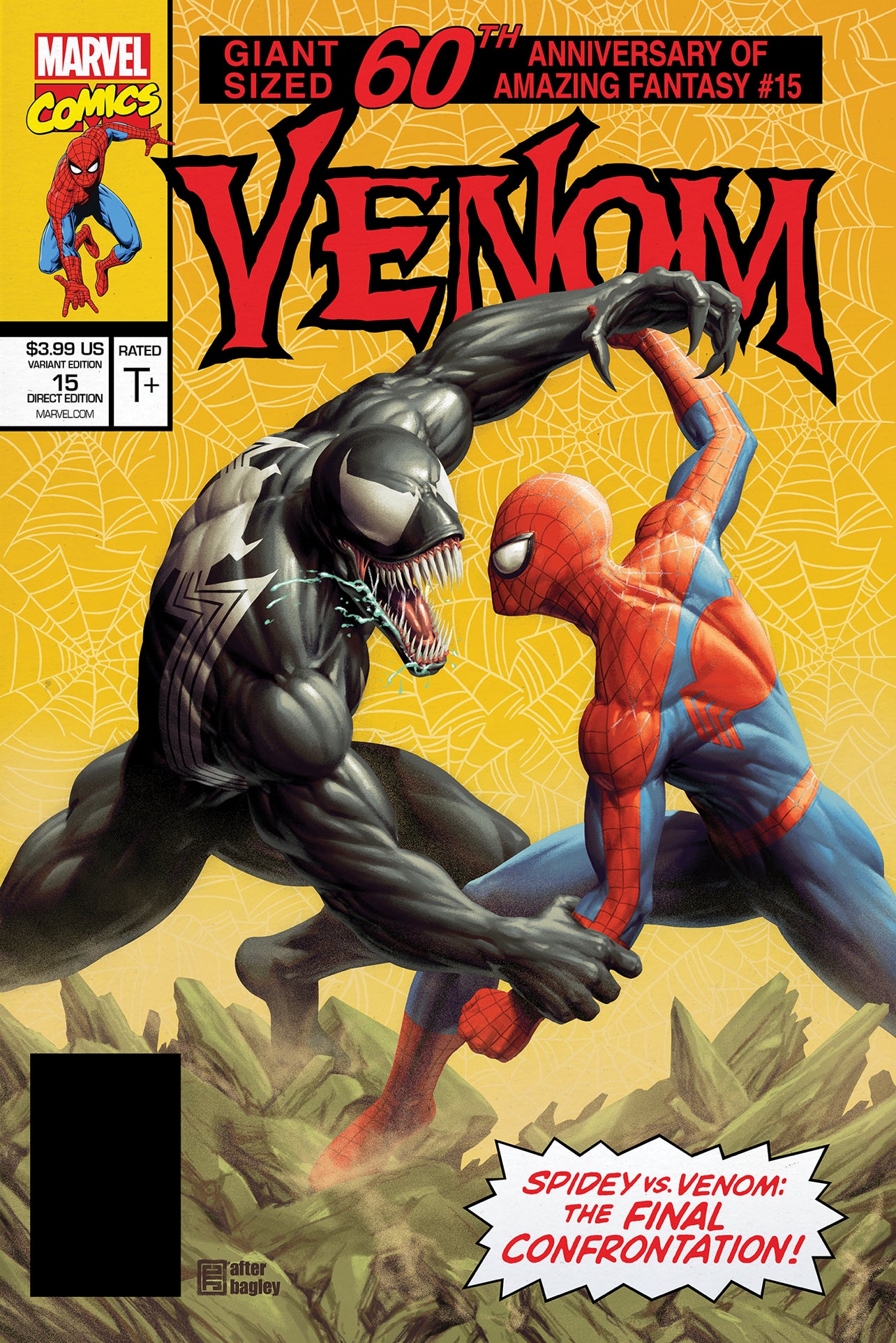 VENOM #15 SET MASTRAZZO & JTC ASM 375 Homage Variant MARY JANE