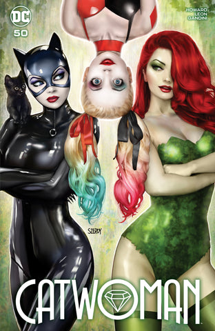 CATWOMAN #50 SZERDY 616 Trade Dress Variant Harley Quinn Poison Ivy