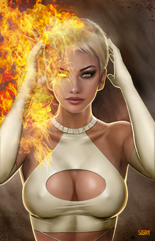 NYX #4 NATHAN SZERDY 616 Exclusive Virgin Variant LTD 500 COA Vampirella