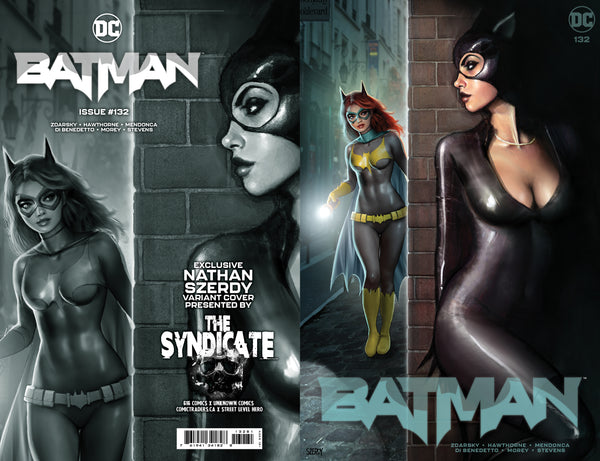 BATMAN 132 SZERDY 616 Comics Trade Dress Variant CATWOMAN BATGIRL