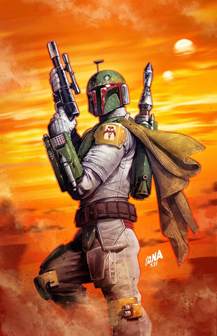 🚨🔥 STAR WARS WAR OF THE BOUNTY HUNTERS ALPHA #1 NAKAYAMA Virgin Variant