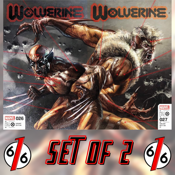 WOLVERINE #26-27 MASTRAZZO Connecting Trade Dress Variant Set SABERTOOTH