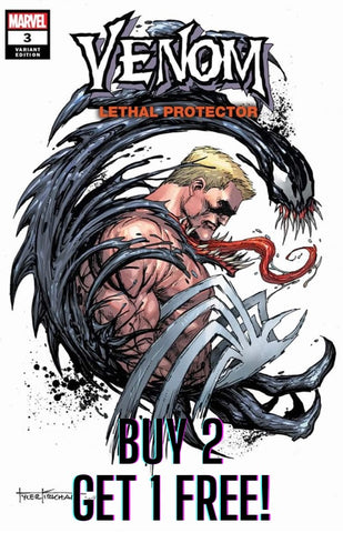 BUY 2 GET 1 FREE - VENOM LETHAL PROTECTOR #3 KIRKHAM Unknown 616 Trade Dress Variant - 3 Copies