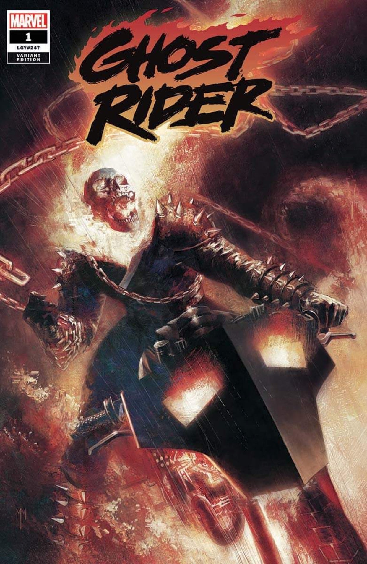 GHOST RIDER #1 MASTRAZZO Unknown/616 Exclusive Trade Dress