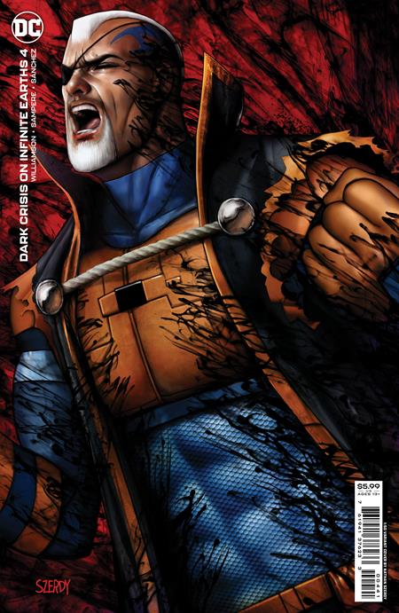 DARK CRISIS ON INFINITE EARTHS 4 NATHAN SZERDY 1:50 Deathstroke Ratio Variant