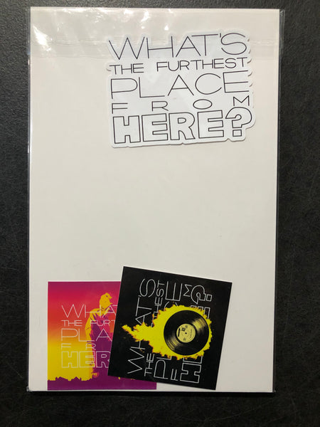 WHATS THE FURTHEST PLACE FROM HERE #1 SIGNED Comic & Poster Rosenberg & Boss