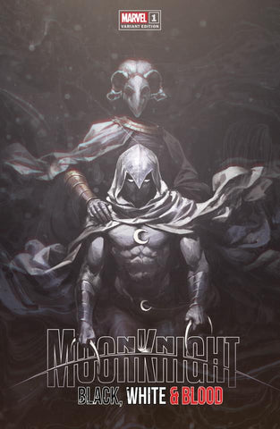 MOON KNIGHT BLACK WHITE & BLOOD #1 SKAN Exclusive Trade Dress Variant