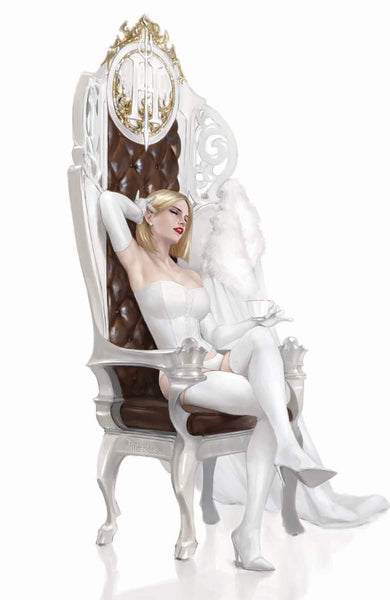 X-MEN #19 MIGUEL MERCADO WHITE QUEEN VARIANT SET OF 2 Trade & Virgin Emma Frost