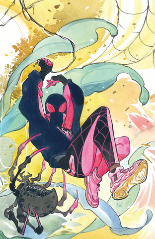 MILES MORALES SPIDER-MAN #39 PEACH MOMOKO 616 Virgin Variant