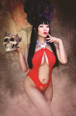 🚨🔥🦇 VAMPIRELLA DRACULA UNHOLY #1 ANI-MIA COSPLAY 1:7 Virgin Ratio Variant