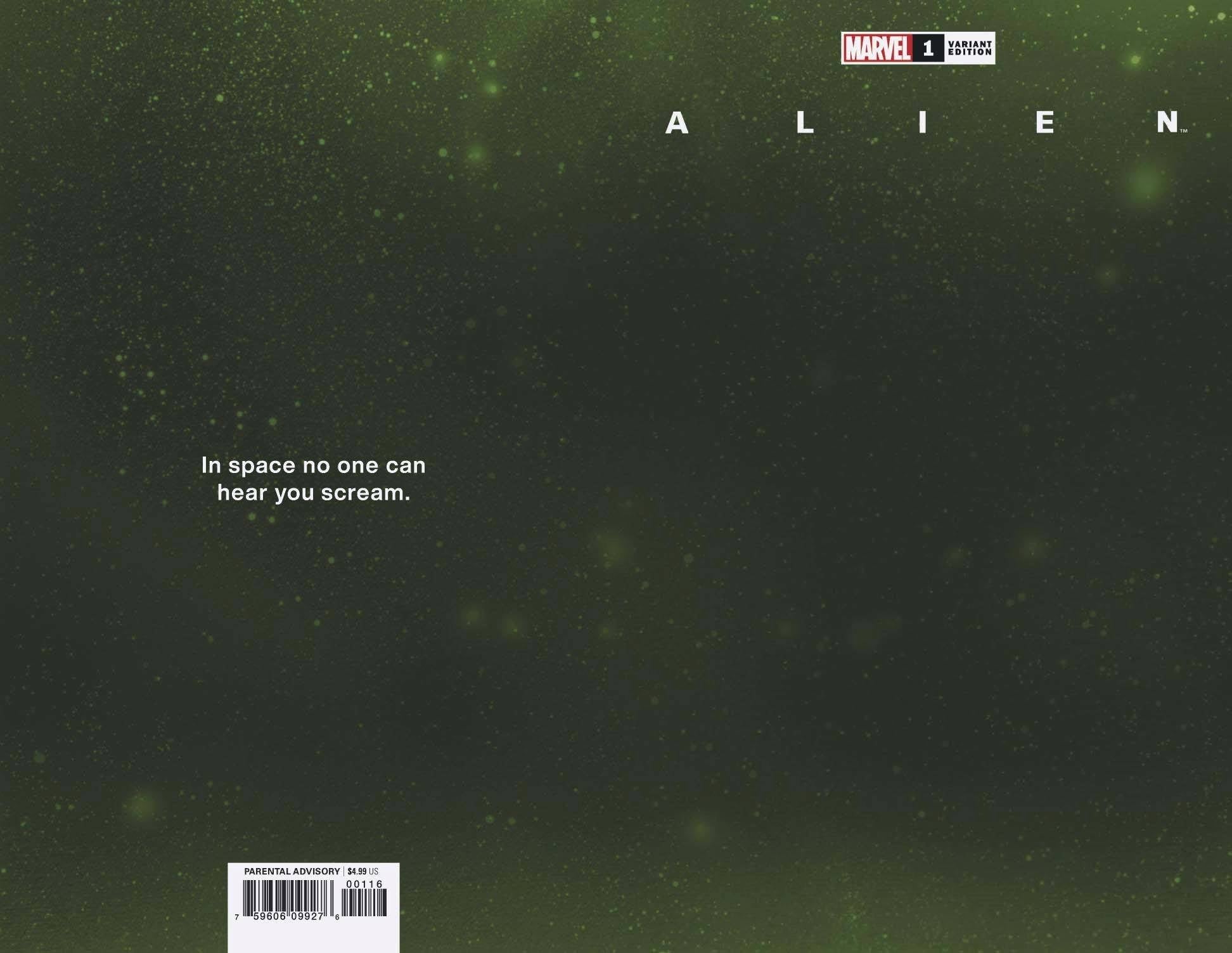 ALIEN #1 WRAPAROUND SPACE 1:200 RATIO VARIANT