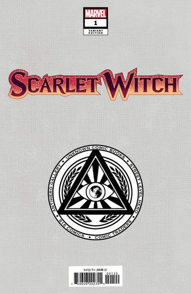 SCARLET WITCH #1 DAVID NAKAYAMA Unknown 616 Comics Virgin Variant