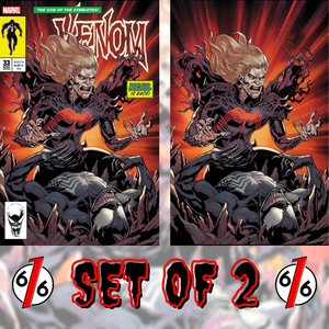 🚨🔥🕸 VENOM #33 WILL SLINEY Exclusive Variant SET OF 2 King in Black Knull NM