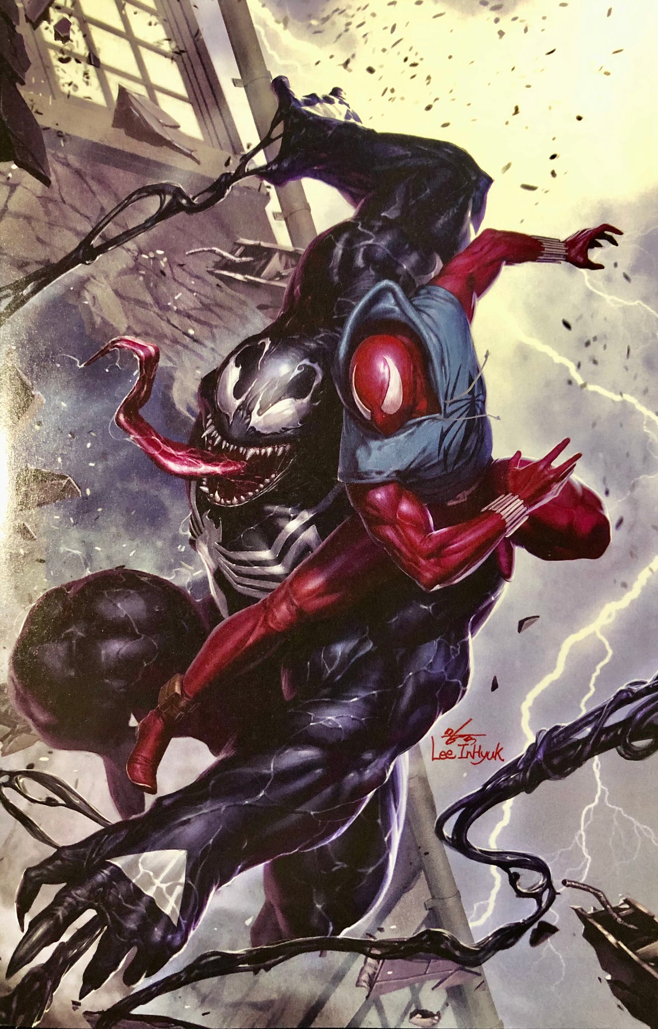 🚨🔥🕸 X-MEN RED #3 INHYUK LEE Exclusive Virgin Variant Venom NM Gemini Shipping