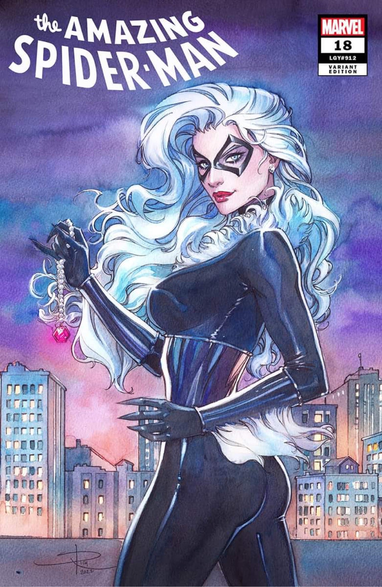 AMAZING SPIDER-MAN #18 SABINE RICH Unknown 616 Trade Dress Variant BLACK CAT