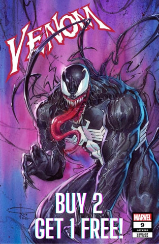 BUY 2 GET 1 FREE - VENOM #9 SABINE RICH  Unknown 616 Trade Dress Variant - 3 Copies