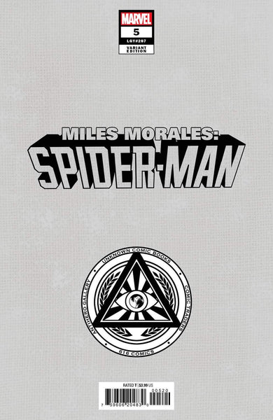 MILES MORALES SPIDER-MAN 5 MASTRAZZO & KIRKHAM Variant Set Of 4