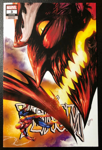 VENOM #3 TYLER KIRKHAM Exclusive Red Goblin Trade Dress