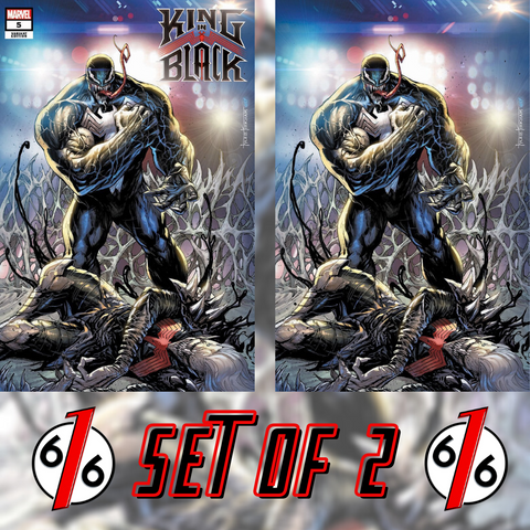 KING IN BLACK #5 VARIANT SET OF 2 KIRKHAM Trade & Virgin