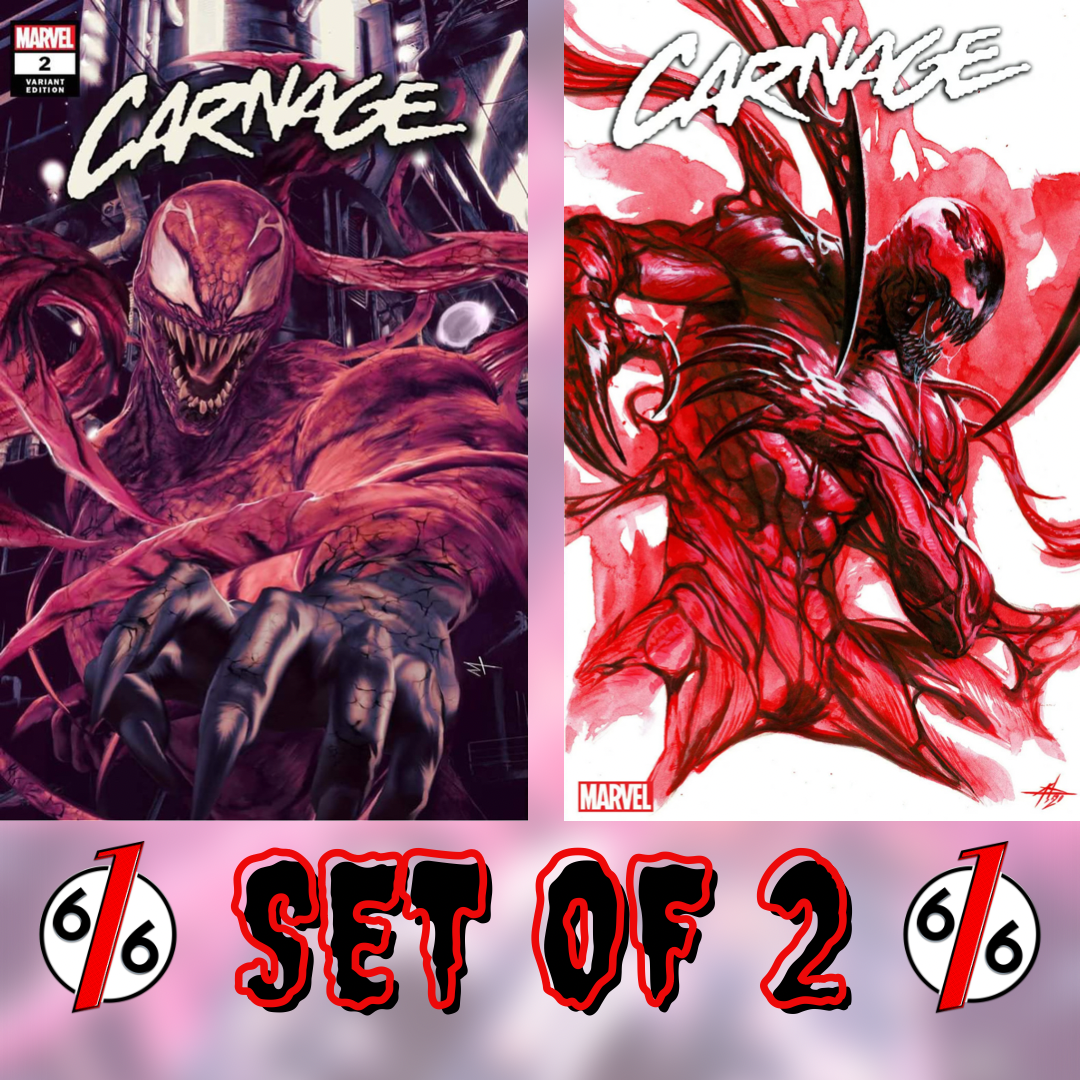 CARNAGE #2 SET DELL’OTTO & TURINI Unknown 616 Trade Dress Variant