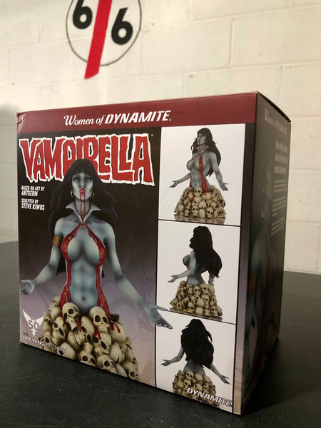 VAMPIRELLA RED REIGN ARTGERM BUST Women Of Dynamite Limited To 299