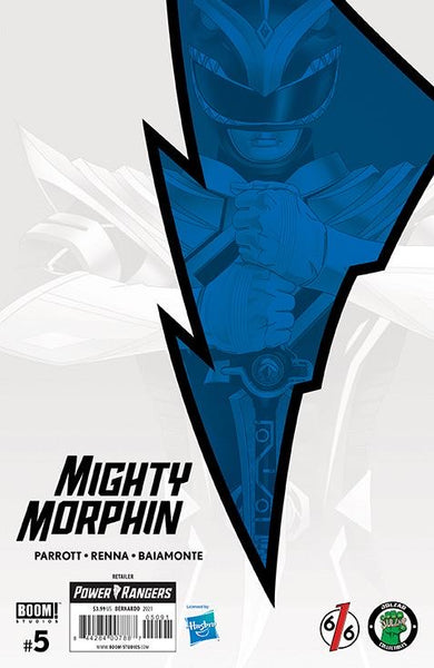 MIGHTY MORPHIN #5 BON BERNARDO Exclusive Variant LTD 1000 VF to NM- Copy