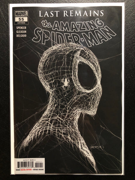 AMAZING SPIDER-MAN #55 Gleason Black Cover