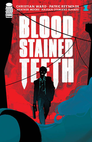 BLOOD STAINED TEETH #1 CHRISTIAN WARD 1:100 Ratio Variant