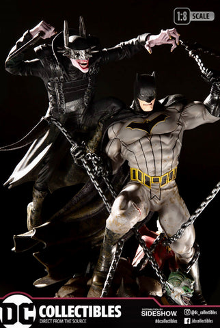 BATMAN WHO LAUGHS VS BATMAN BATTLE 1:8 Scale Statue Ltd 5000