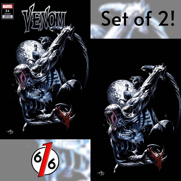 VENOM #31 SET OF 2 GABRIELE DELL’OTTO Exclusive Variants King In Black