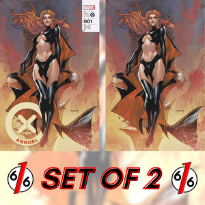 X-MEN ANNUAL #1 SEGOVIA Unknown 616 Trade Dress & Virgin Variant Set