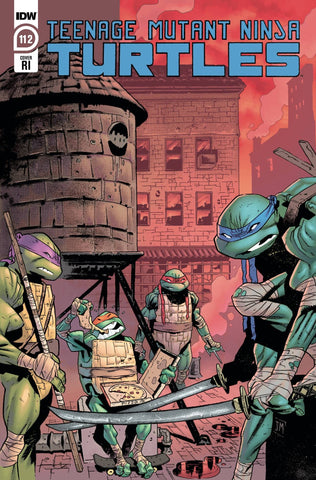 TMNT #112 JUSTIN MASON 1:10 Ratio Incentive Variant 