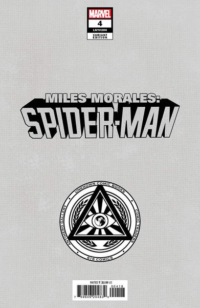 MILES MORALES SPIDER-MAN #4 TYLER KIRKHAM 616 Trade Dress Variant
