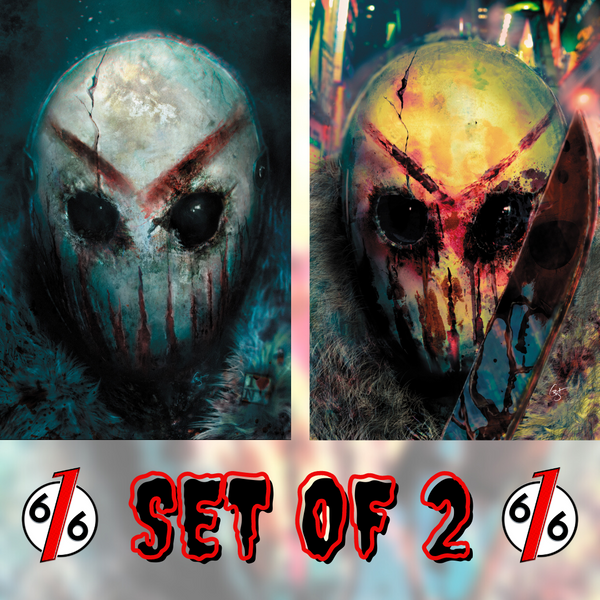 MANIAC OF NEW YORK BRONX IS BURNING #1 Variant Set BUST 616 A & B LTD 150 COA