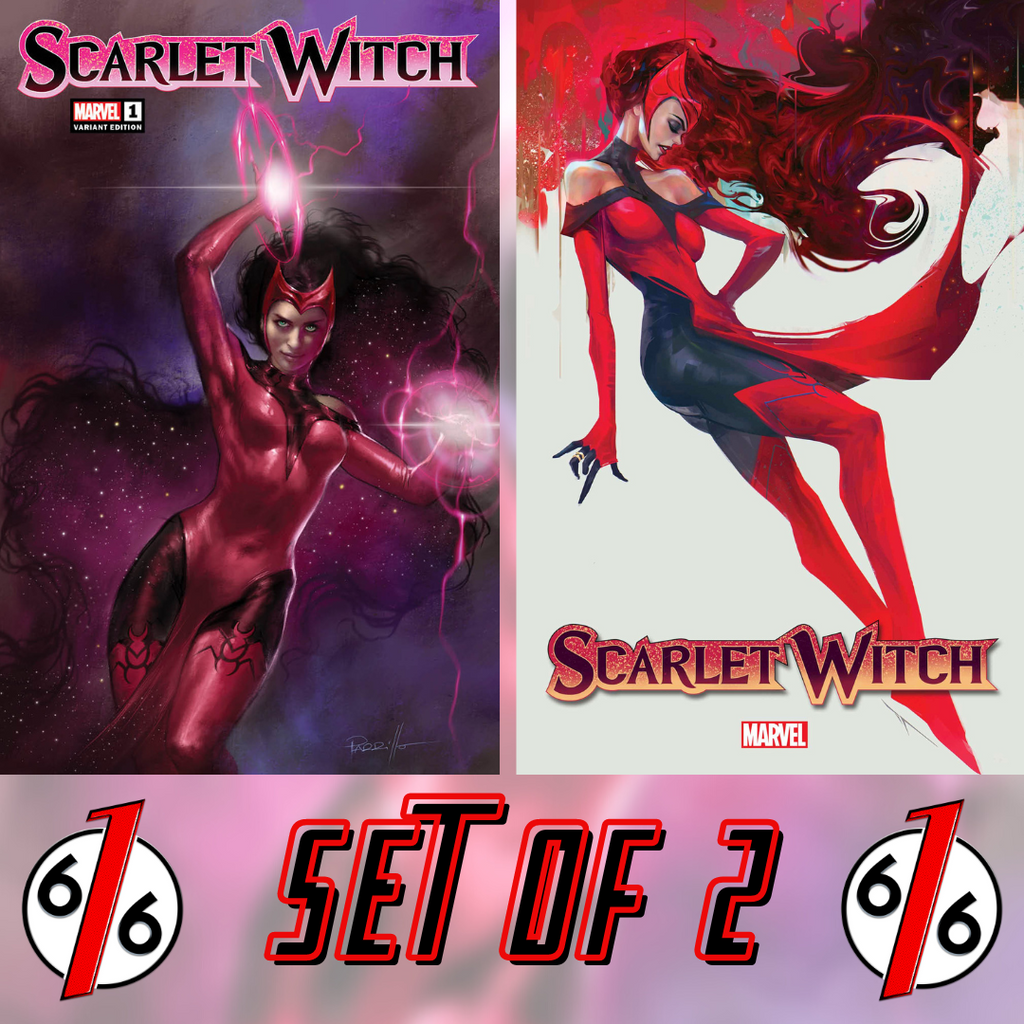 SCARLET WITCH #1 LUCIO PARRILLO 616 Comics Trade Dress & Virgin Varian –  The 616 Comics