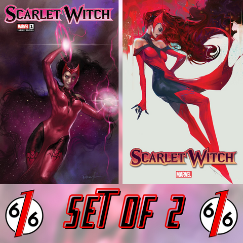 SCARLET WITCH #1 LUCIO PARRILLO & IVAN TAO Variant Set