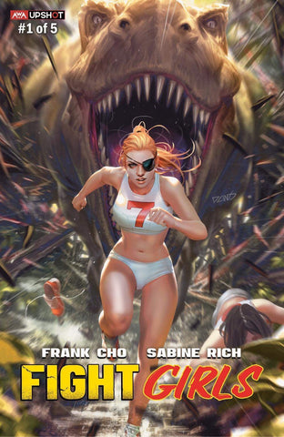 FIGHT GIRLS #1 DERRICK CHEW Trade Dress Variant LTD 750 Frank Cho