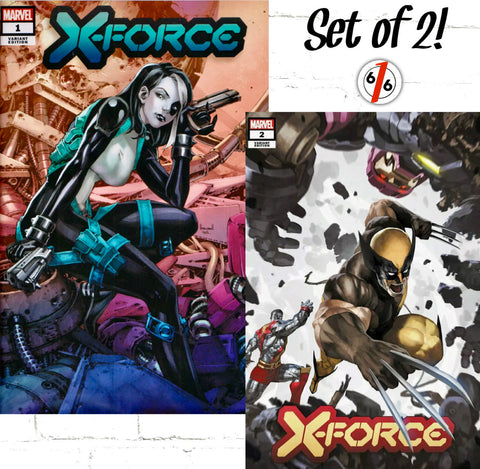 X-Force #1 & #2 Exclusive Variant Set