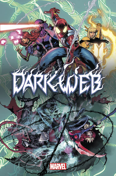 DARK WEB 1 SET SKAN Variant & ADAM KUBERT Main Cover Goblin Queen