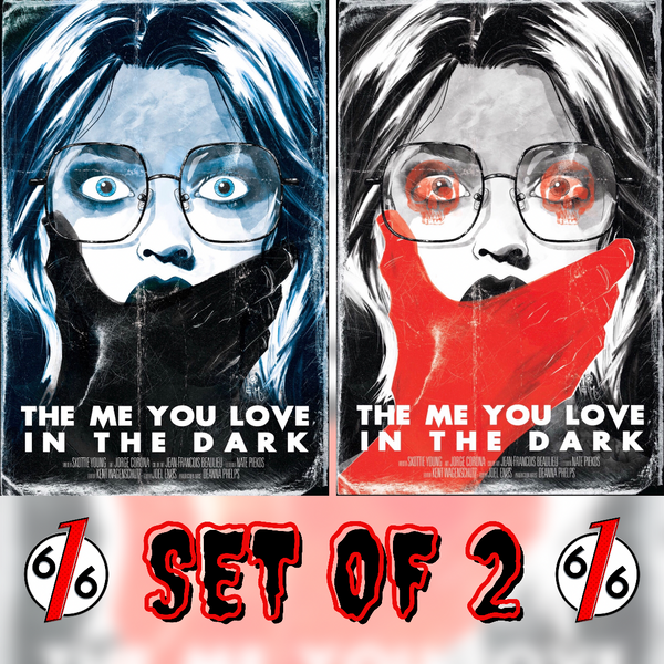 THE ME YOU LOVE IN THE DARK #1 HUTCHISON-CATES 616 Variant Set Scream Homage LTD 500 COA