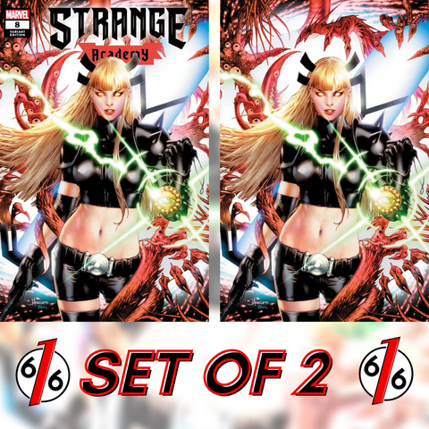 🔥🚨 STRANGE ACADEMY #8 JAY ANACLETO VARIANT SET OF 2 Magik X-Men NM Gemini