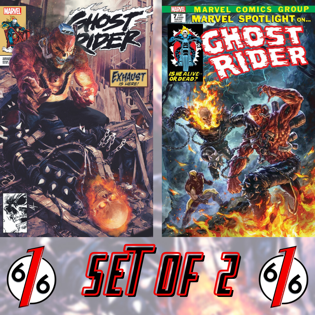 GHOST RIDER #7 TURINI & QUAH Trade Dress Variant Set Of 2