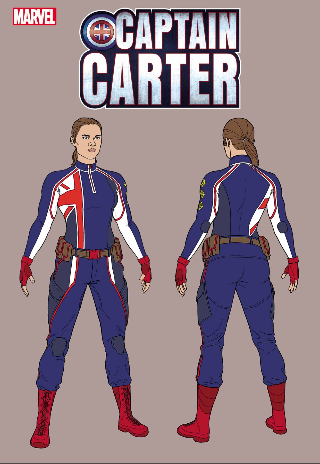 CAPTAIN CARTER #1 JAMIE MCKELVIE 1:10 Ratio Design Variant