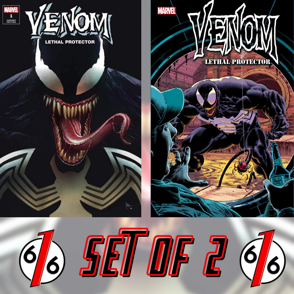 VENOM LETHAL PROTECTOR #1 SET SUAYAN 616 Trade Dress & Main Cover VENOM LETHAL PROTECTOR #1 SET SUAYAN 616 Trade Dress & Main Cover