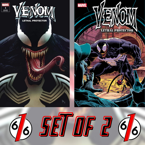 VENOM LETHAL PROTECTOR #1 SET SUAYAN 616 Trade Dress & Main Cover