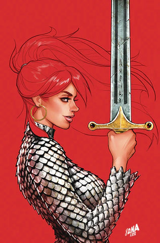 IMMORTAL RED SONJA #2 DAVID NAKAYAMA Virgin METAL Variant