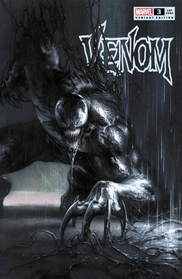 VENOM #3 GABRIELE DELL’OTTO Trade Dress Variant LTD 3000