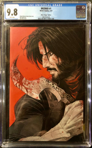 BRZRKR #1 DAN MORA 1:200 Virgin Variant CGC 9.8