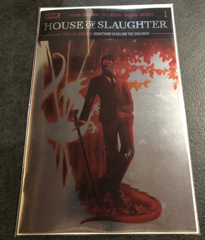 HOUSE OF SLAUGHTER #1 SECOND PRINT Blood Red Foil One Per Store Variant NM- Copy