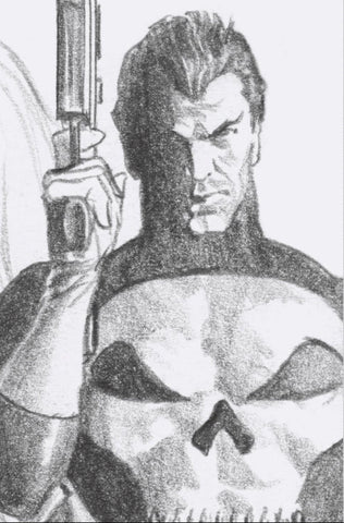 PUNISHER #1 ALEX ROSS 1:200 Timeless Sketch Ratio Variant